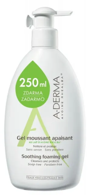 A-Derma Upokojujúci penivý gél 750ml