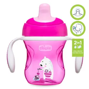 CHICCO Hrnček Training s držadlami 200 ml