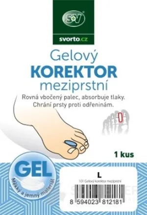svorto Gélový KOREKTOR medziprstový