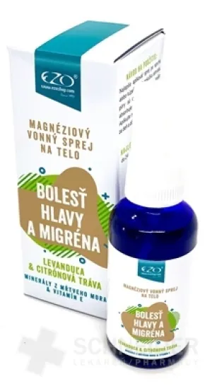 EZO MAGNÉZIOVÝ SPREJ - Bolesť hlavy a migréna