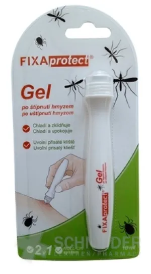 FIXAprotect Gél po uštipnutí hmyzom 2v1
