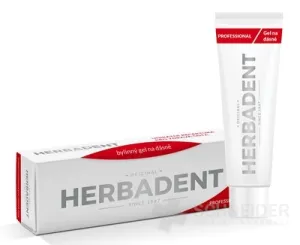HERBADENT Professional Bylinný gél na ďasná