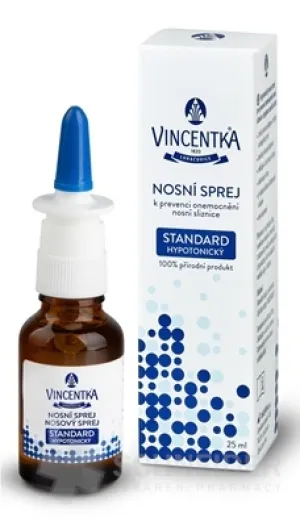 VINCENTKA NOSOVÝ SPREJ STANDARD hypotonický