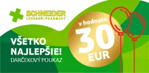 Narodeninový darčekový poukaz v hodnote 30€