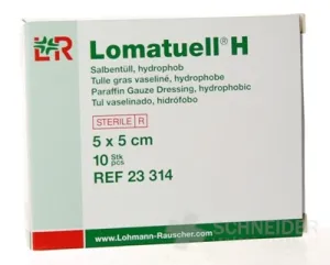 LOMATUELL H TYL PARAFÍNOVÝ 5x5cm