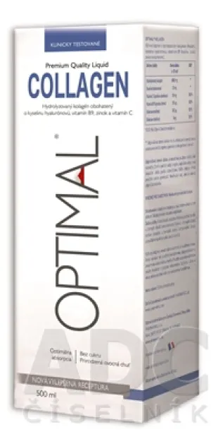 Optimal collagen sol. por 500 ml