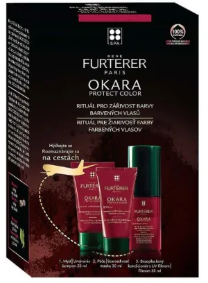 René Furterer Okara rituál pre žiarivosť farby farbených vlasov