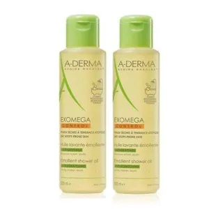 A-Derma Exomega Control Zvláčňujúci sprchový olej 2x500ml