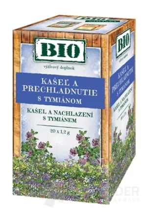 HERBEX BIO KAŠEĽ A PRECHLADNUTIE S TYMIÁNOM