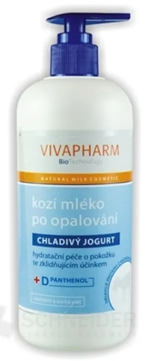 KOZIE MLIEKO PO OPAĽOVANÍ s chladivým jogurtom