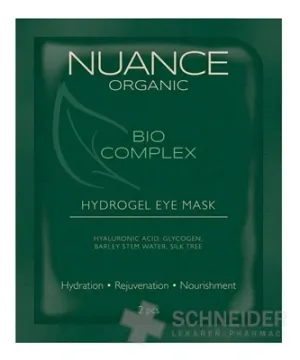 NUANCE ORGANIC BIO COMPLEX HYDROGEL EYE MASK