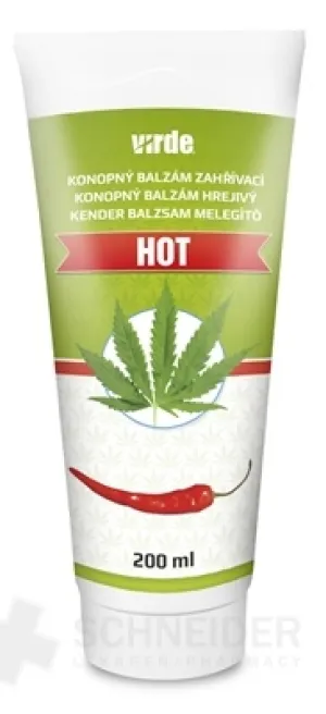 VIRDE KONOPNÝ BALZAM hrejivý HOT