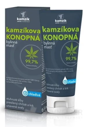 Cemio Kamzíkova konopná masť