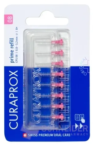 CURAPROX CPS 08 prime refill ružová