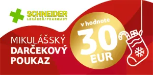Mikulášsky darčekový poukaz v hodnote 30€