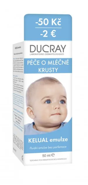 Ducray Kelual emulzia na mliečne chrasty 50ml