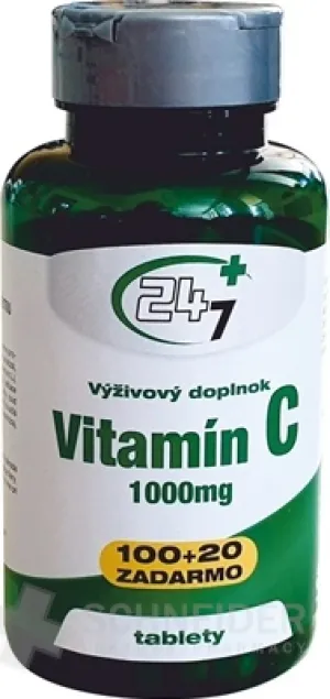 24/7 Plus Vitamín C 1000 mg
