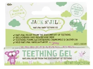 JACK N´JILL Gél na prerezávajúce sa zúbky