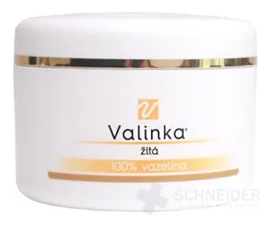 Valinka žltá vazelína