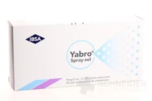 Yabro Spray-sol súprava na nebulizáciu