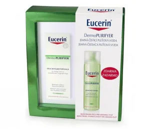 Eucerin Dermopurifyer zmatňujúci denný krém + čistiaca voda