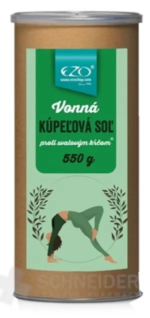 EZO Vonná KÚPEĽOVÁ SOĽ - Proti svalovým kŕčom