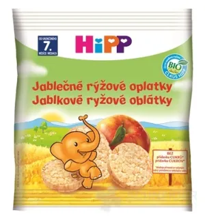 HiPP BIO OBLÁTKY Jablkovo ryžové