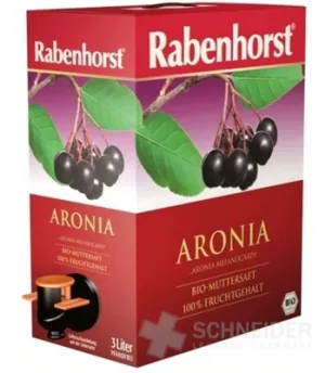 Rabenhorst Arónia 100% šťava Bio