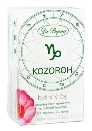 Dr. Popov Bylinný čaj KOZOROŽEC