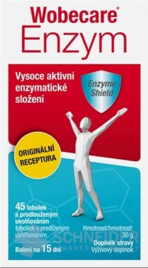 Wobecare Enzym 45 caps.