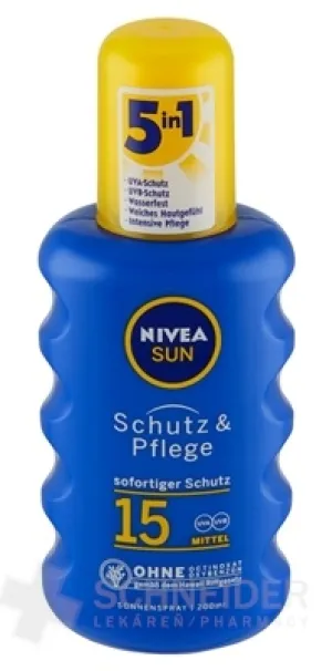 NIVEA SUN Sprej na opaľovanie OF15