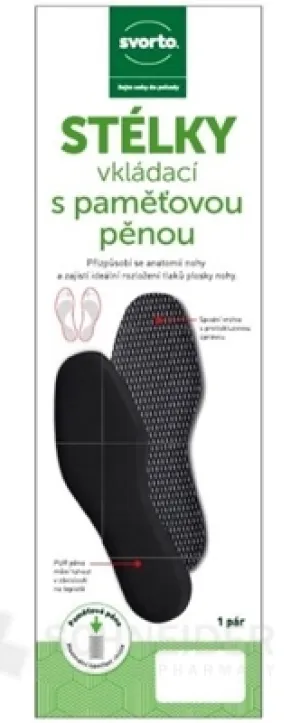 svorto STIELKY s pamäťovou penou 063