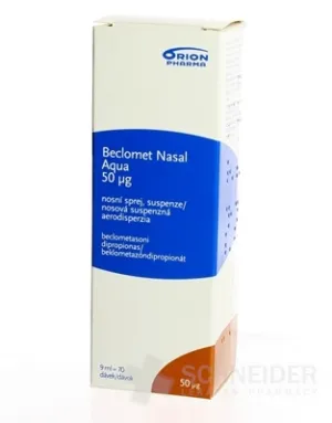 BECLOMET NASAL AQUA 50 µg