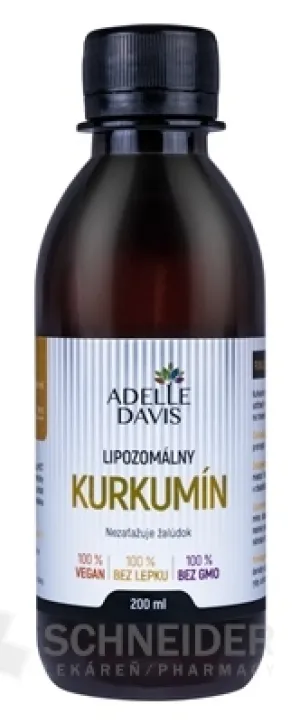 ADELLE DAVIS Lipozomálny KURKUMÍN