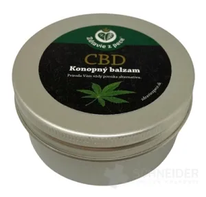 Zdravie z pece CBD Konopný balzam