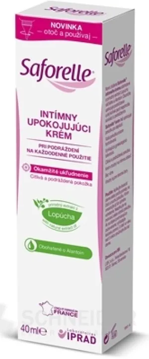 Saforelle INTÍMNY UPOKOJUJÚCI KRÉM