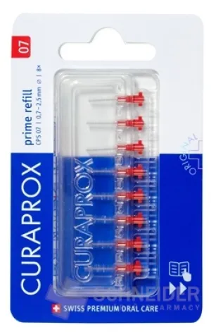 CURAPROX CPS 07 prime refill červená