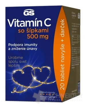 GS Vitamín C 500 so šípkami darček 2022