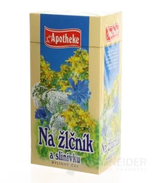 APOTHEKE BYLINNÝ ČAJ NA ŽLČNÍK A SLINIVKU