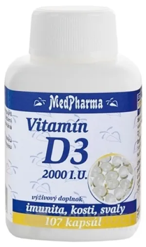 MedPharma VITAMÍN D3 2000 I.U.