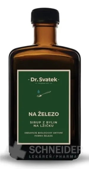 Dr.Svatek SIRUP z bylín NA ŽELEZO