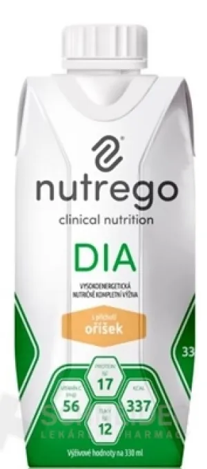 Nutrego DIA s príchuťou oriešok