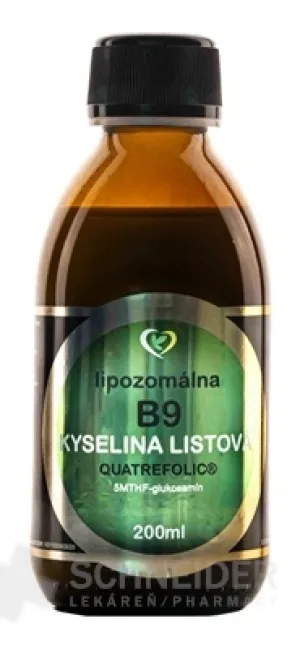 Zdravý svet Lipozomálna B9 KYSELINA LISTOVÁ
