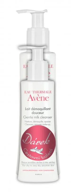 Avene Jemné odličovacie mlieko pre suchú a veľmi suchú pleť 200ml + 100ml