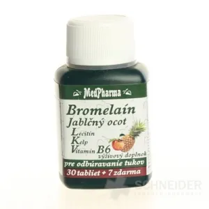 MedPharma BROMELAIN 300 mg + JABL.OCOT + LECITIN