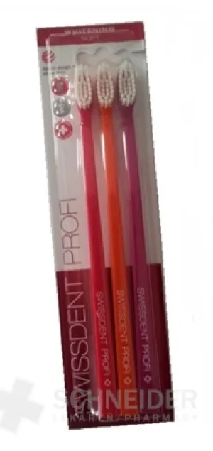SWISSDENT PROFI Whitening Soft zubná kefka
