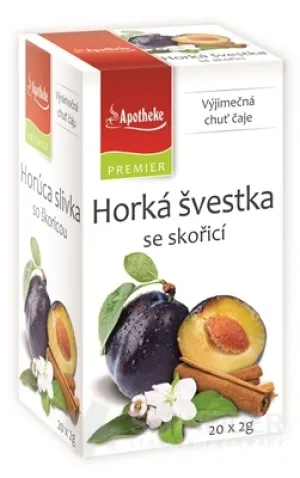 APOTHEKE PREMIER SELECTION ČAJ Horúca slivka