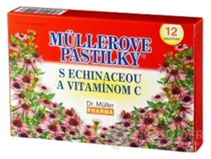 MÜLLEROVE PASTILKY S ECHINACEOU A VIT. C