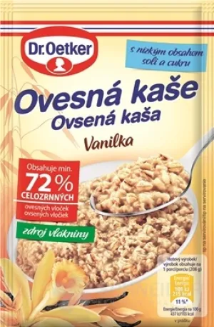 Ovsená kaša Vanilka - Dr.Oetker