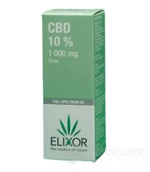 ELIXOR Full Spectrum CBD olej 10%